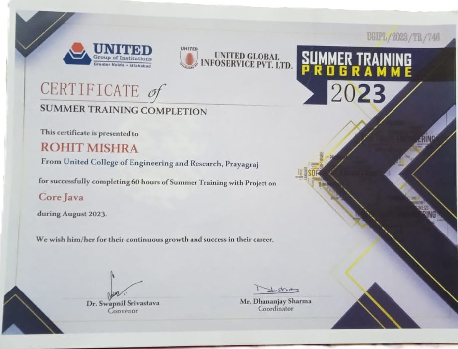 Certificate 3